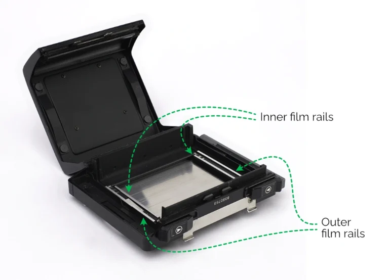 Can I use 120 film in a 220 back on the Bronica ETR?