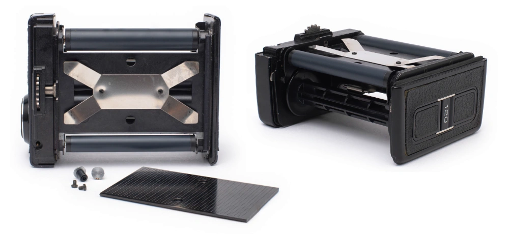 Bronica film insert spring steel